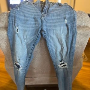 Men’s slim straight jeans